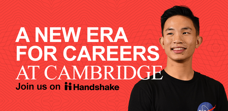 A new era for careers at Cambridge - join us on Handshake