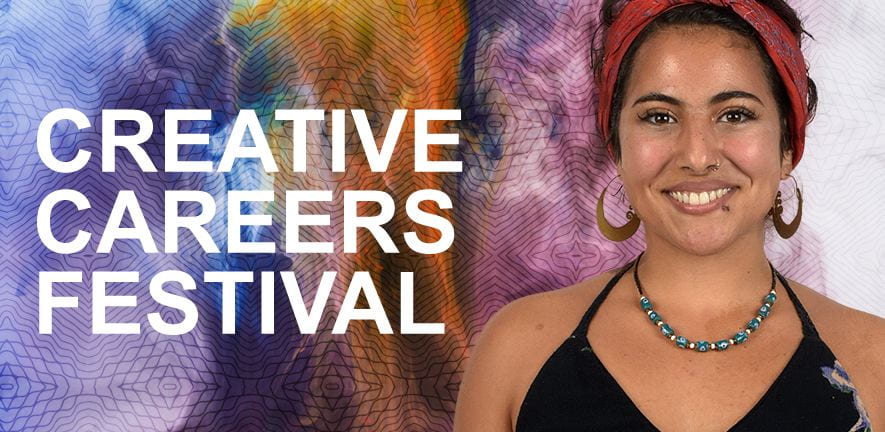 Creative Careers Festival banner
